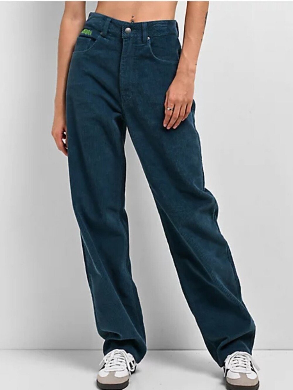Women/Teen Empyre Tori Teal Corduroy Skate Pants